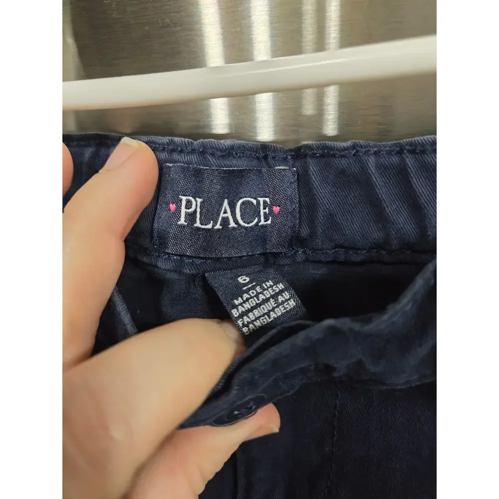 5/$15 Navy Uniform Pants - The Children's Place - 6